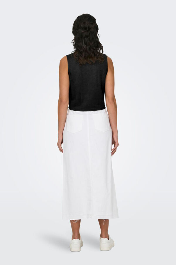 Only Chaleco de traje negro