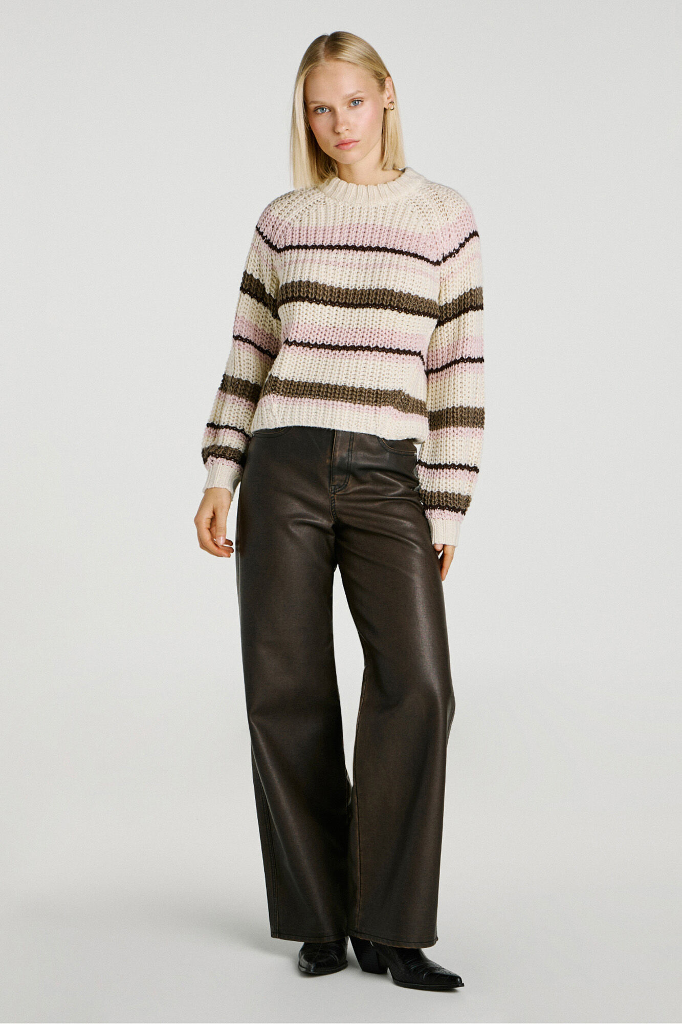 Jack & Jones Camisola riscas multicolorido