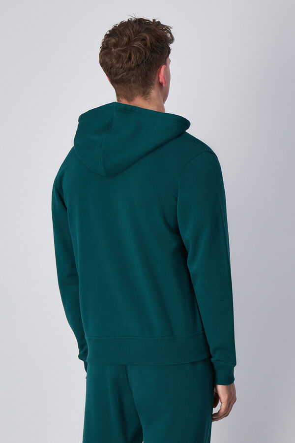 Champion Sudadera abierta con cremallera verde