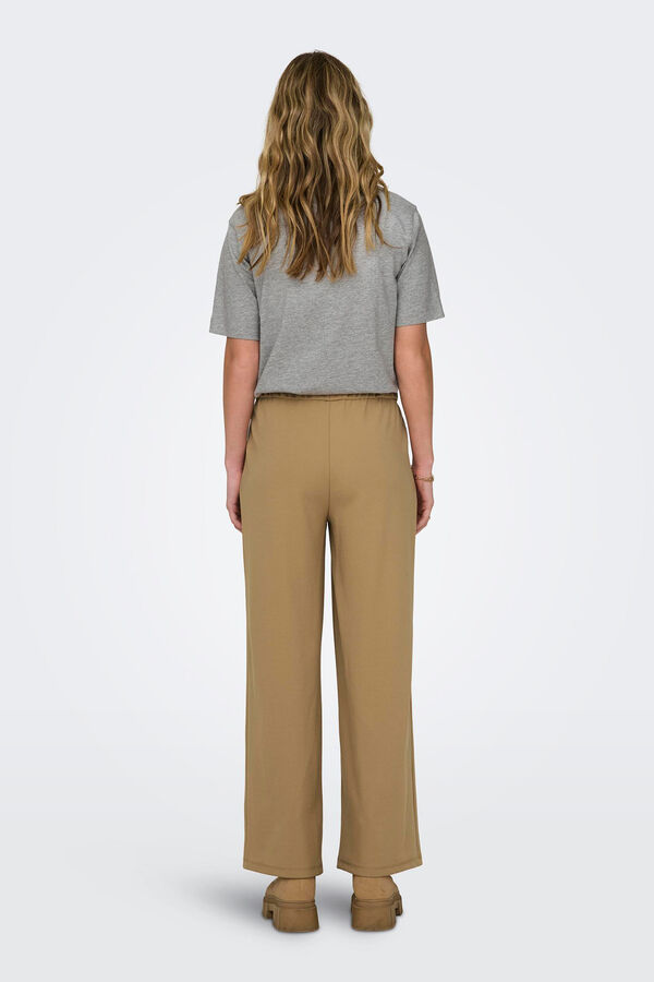 Only Anzughose f&uuml;r Damen im Palazzo-Stil verde