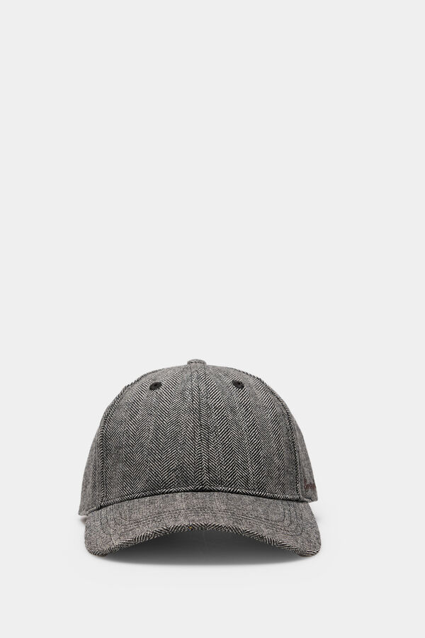 Springfield Gorra beisbolera espiga gris