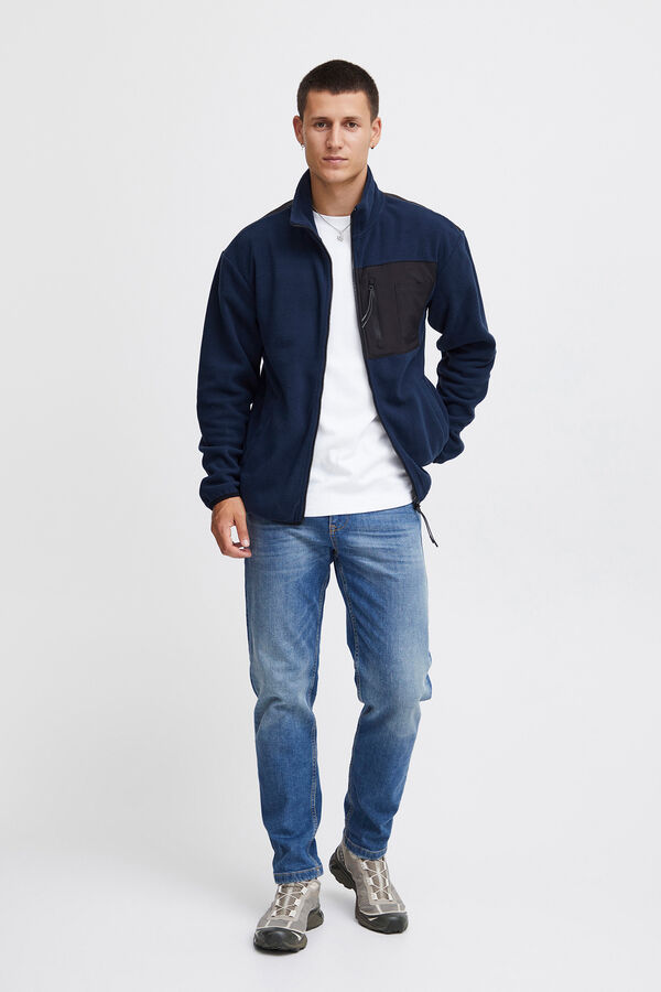 Blend Chaqueta Polar azul