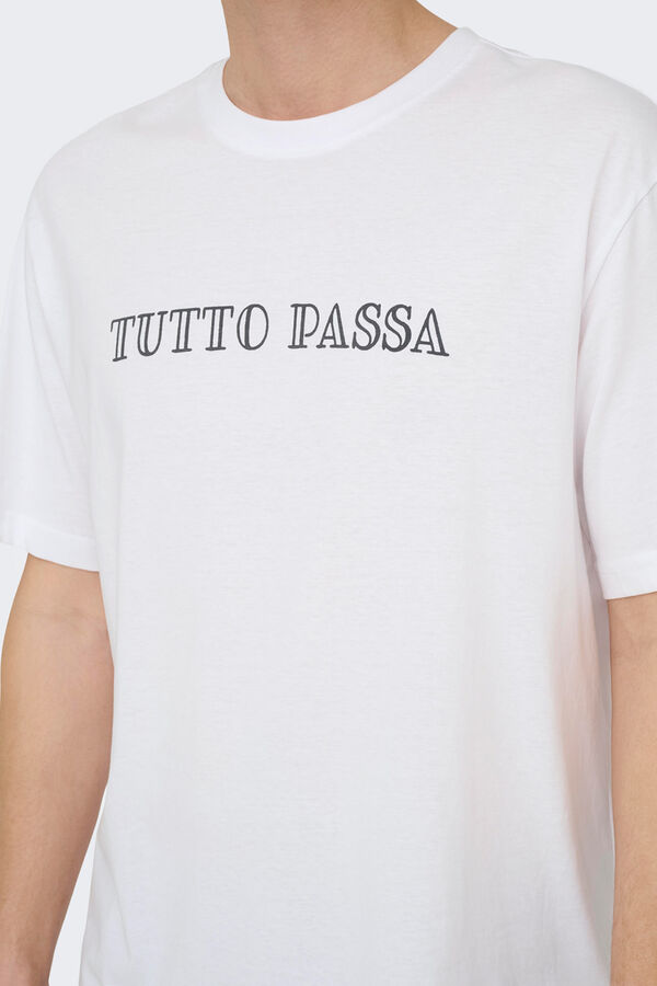 Only & Sons T-shirt de manga curta branco