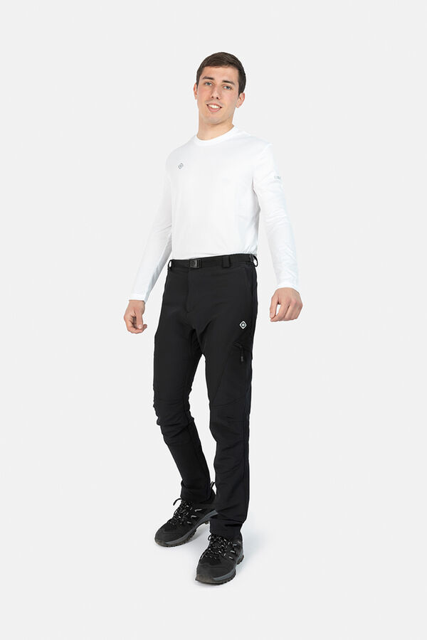 Izas Pantal&oacute;n de trekking transpirable negro