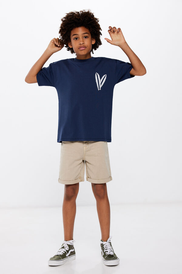 Springfield Kids Camiseta "Surf vibes" ni&ntilde;o azul