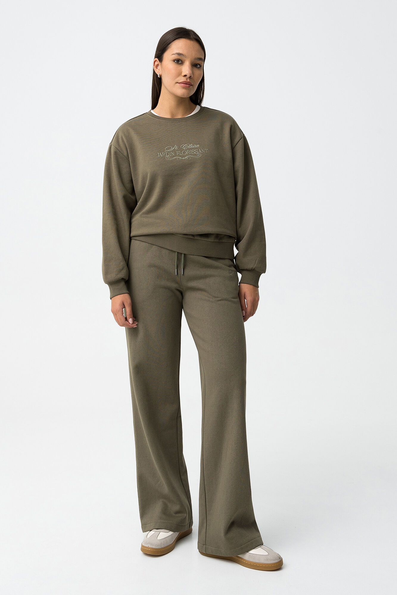 Tiffosi Sweatshirt com bordado frontal
