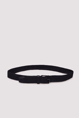 Springfield Cinturón trenzado negro