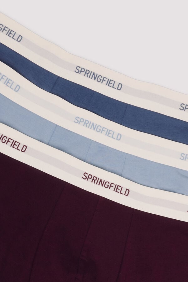 Springfield Pack 3 boxers azul