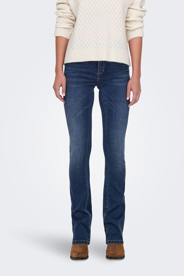 Only Jeans à boca de sino azul
