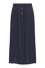Only Falda midi azul