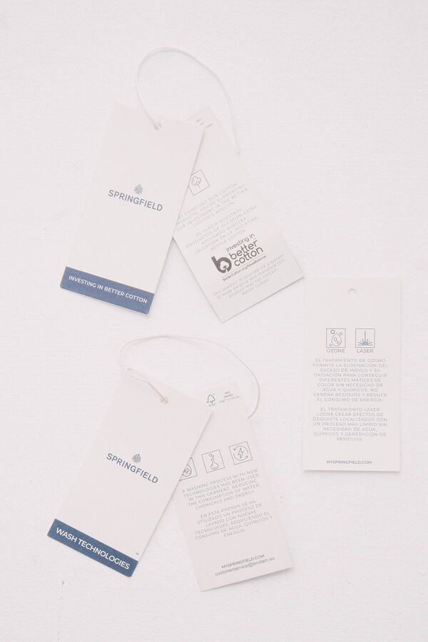 Springfield Cal&ccedil;a jeans de regular fit azul