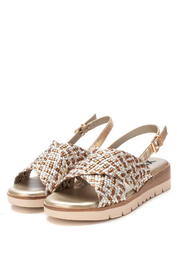 XTI Sandalia De Mujer amarillo