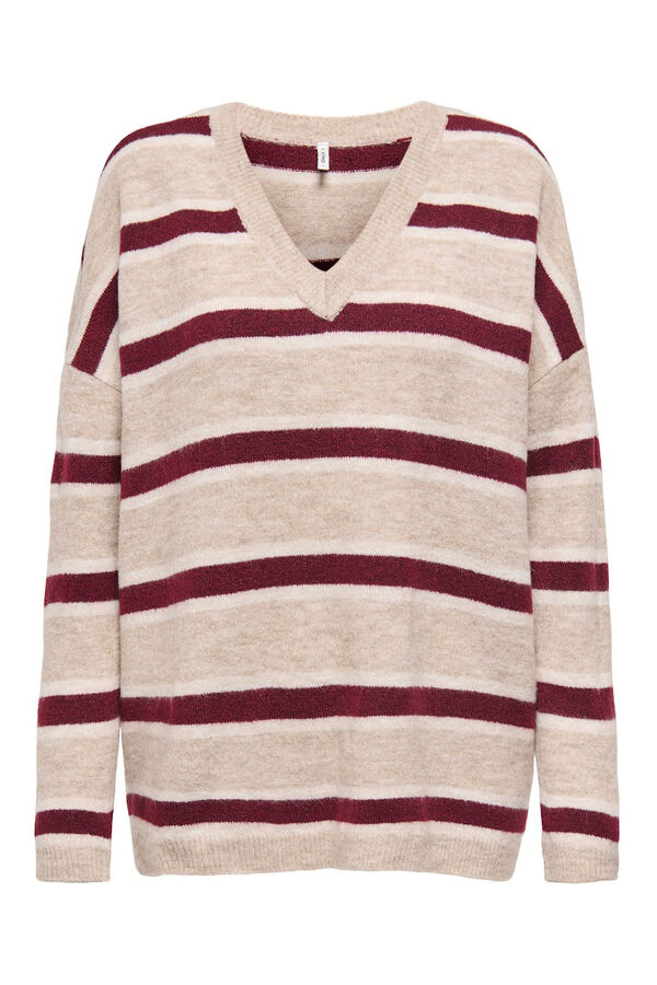 Only Camisola oversized  castanho