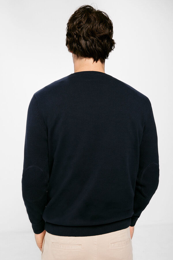 Springfield Jersey básico coderas azul