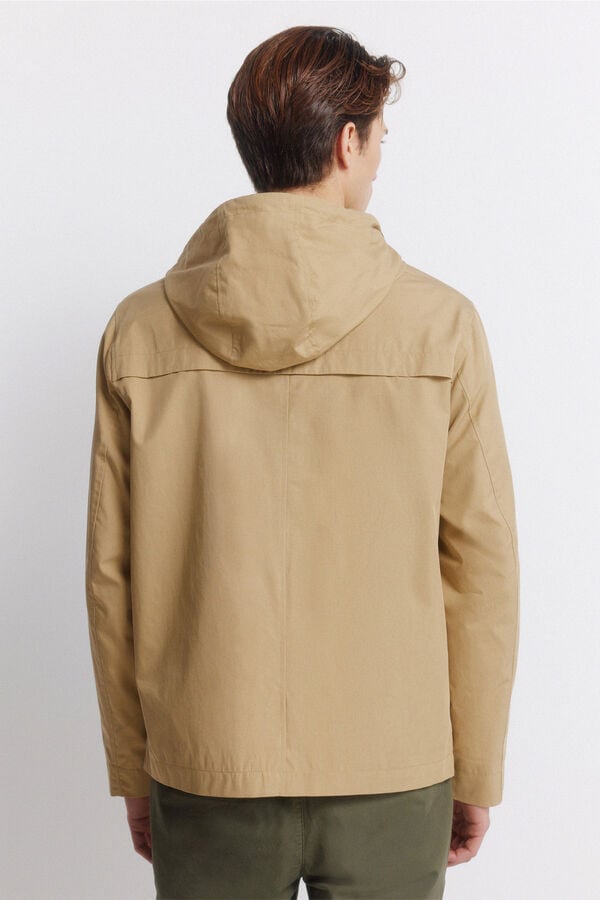 Springfield Parka leve castanho