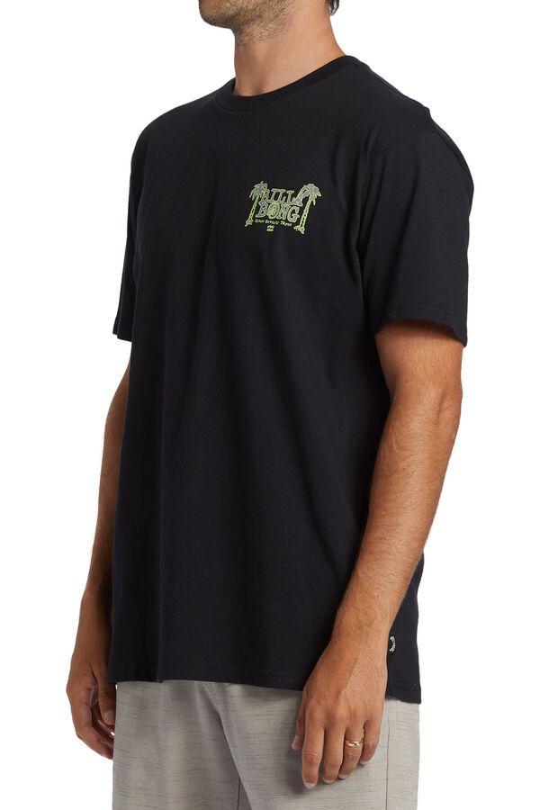 Billabong Camiseta masculina de manga curta preto