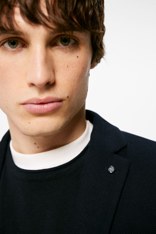 Springfield Blazer olho de perdiz azul