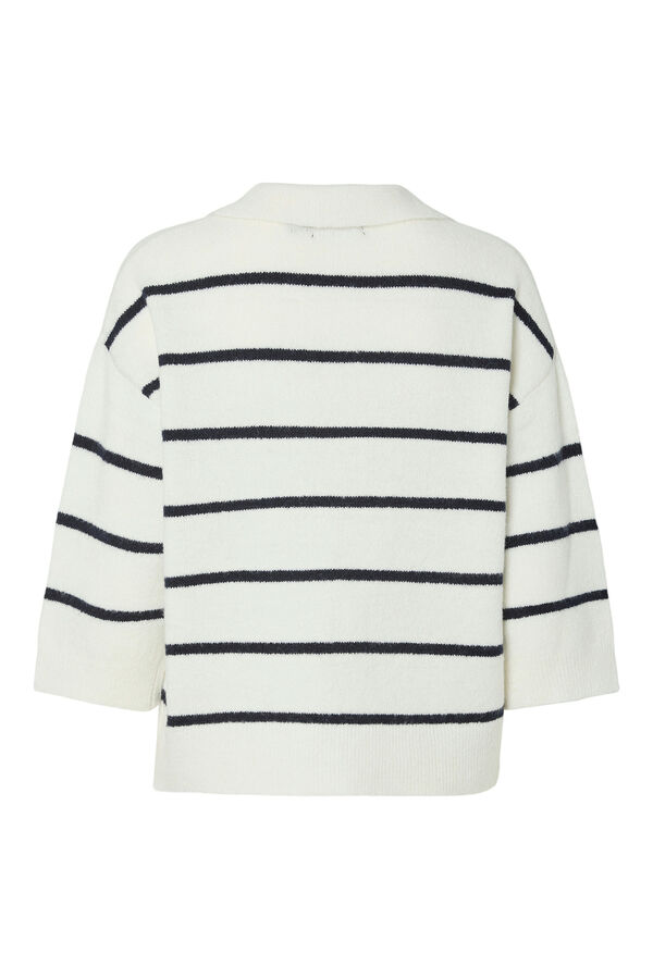 Pieces Top de rayas estampado