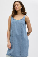 Jack & Jones Vestido corto denim azul