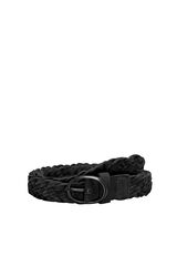 Only Cinto entran&ccedil;ado pele preto