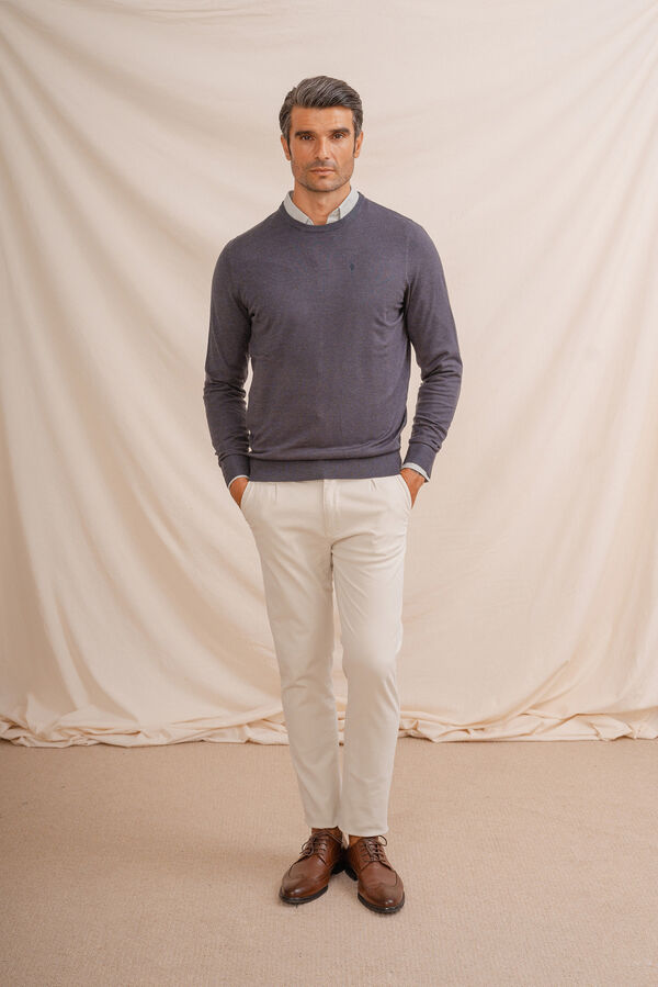 Celopman Jersey B&aacute;sico Cuello Caja azul