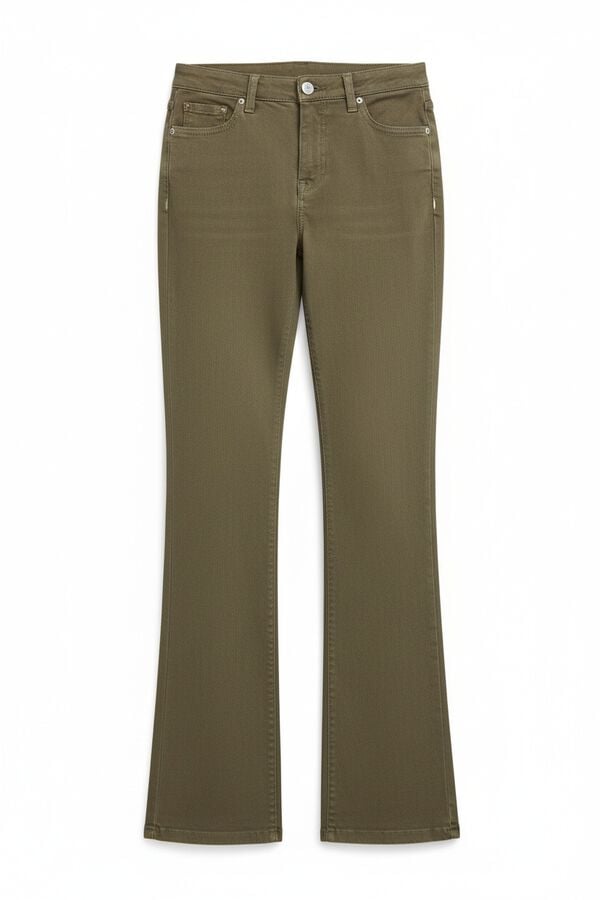 Springfield Jeans Bootcut bege