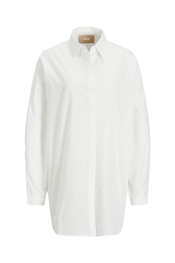 Jack & Jones Camisa manga comprida de popelina branco