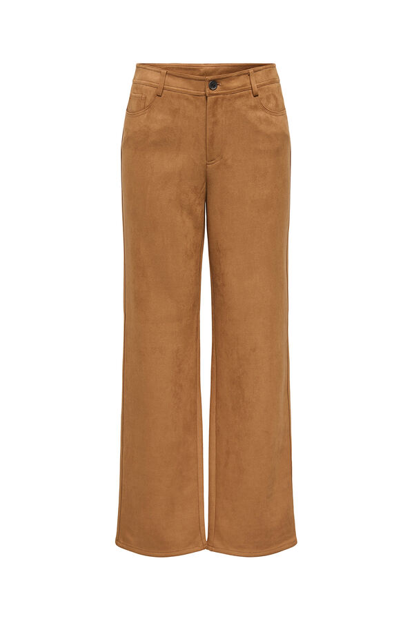 Only Cal&ccedil;a de terno de camur&ccedil;a vison