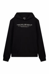 Jack & Jones Sweatshirt com capuz capuz preto
