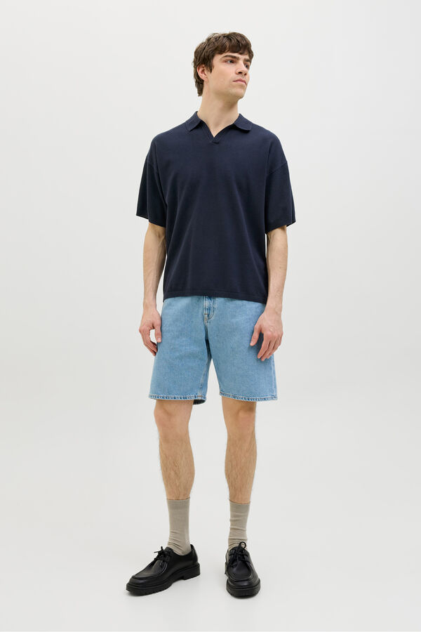 JJ REBEL Polo regular fit azul