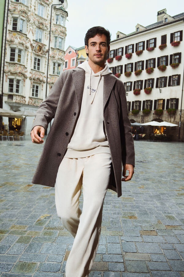 Springfield Abrigo comfort stretch nude