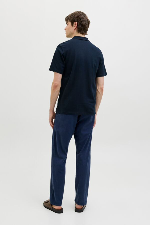 JJ REBEL Polo corte regular fit azul