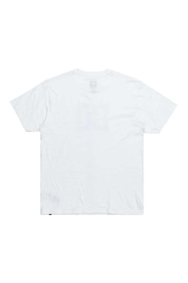 DC Shoes DC Star Skully - Camiseta masculina de manga curta branco