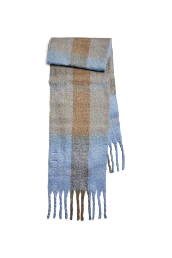 Pieces Cachecol xadrez azul