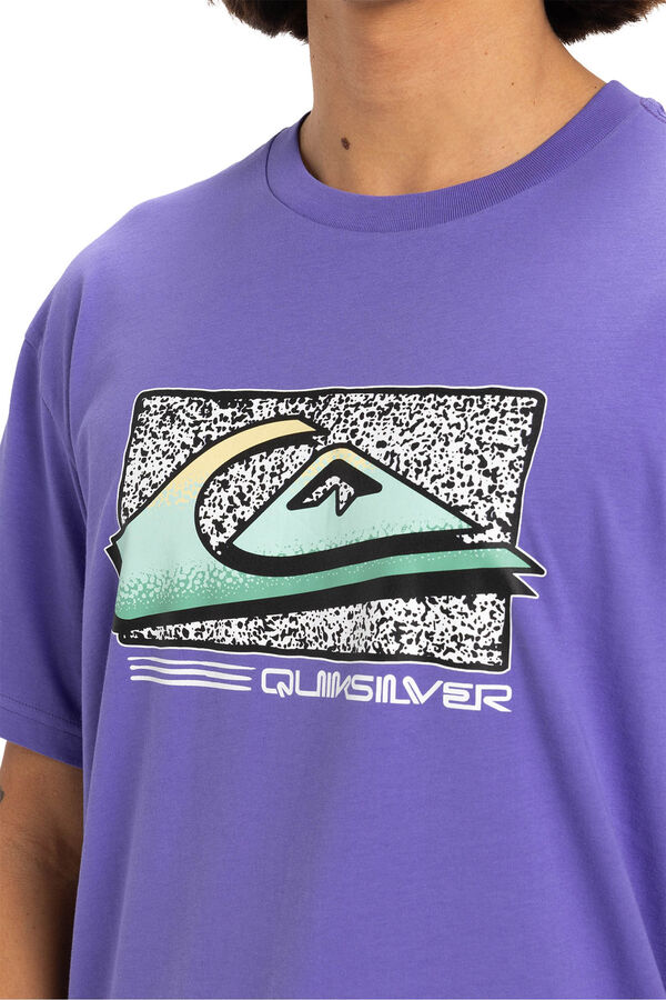 Quiksilver  Camiseta masculina de manga curta rosa