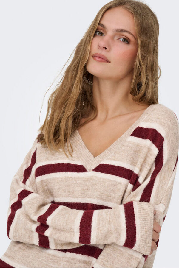 Only Camisola oversized  castanho