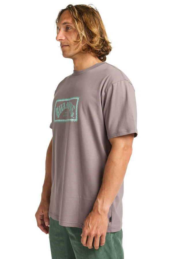 Billabong Stacked Arch - Camiseta para hombre morado/lila