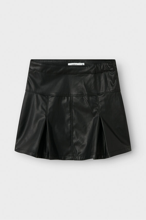 Name It Falda tableada ni&ntilde;a negro