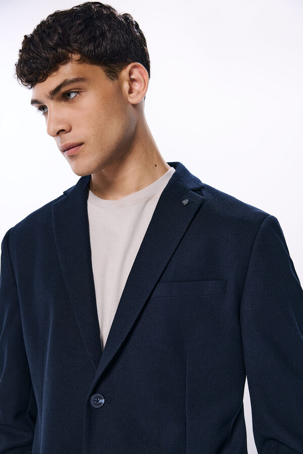 Springfield Blazer olho de perdiz azul