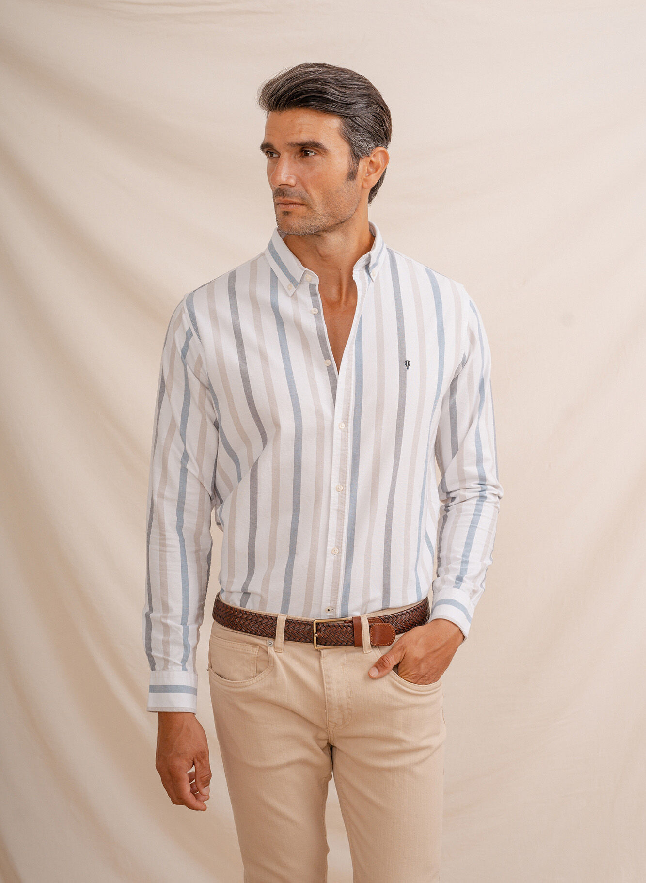 Celopman Camisa Oxford