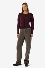 Noisy May C&aacute;rdigan abullonado morado/lila