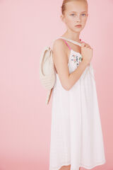 Springfield Kids Vestido tirantes ni&ntilde;a blanco