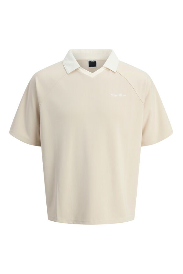 Jack & Jones Polo de pique gris