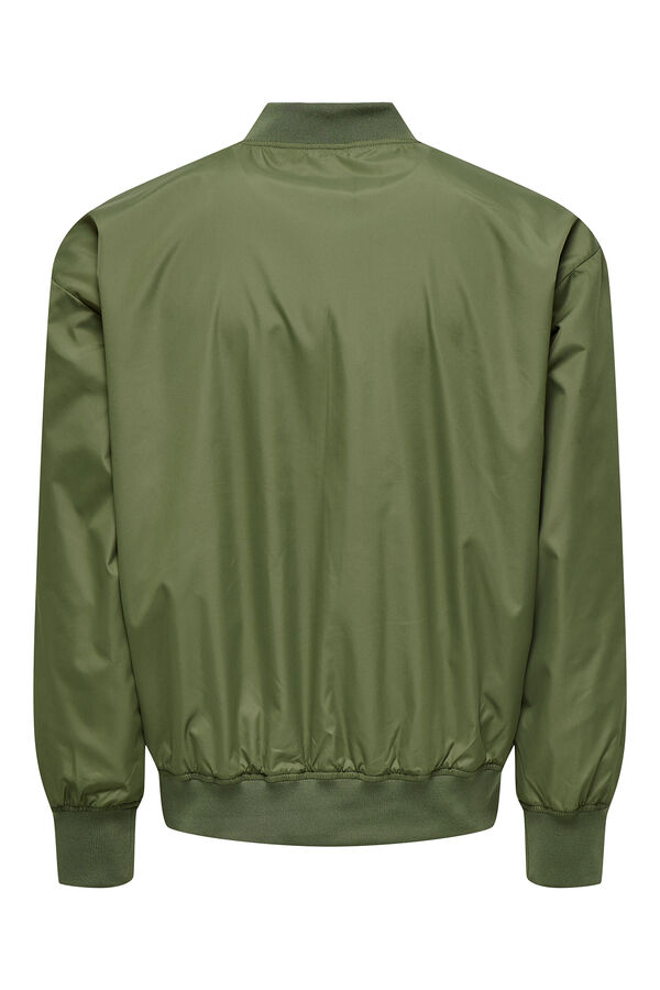 Only & Sons Herrenjacke im Bomberjacke. verde