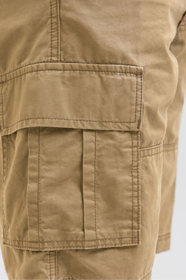 Jack & Jones Bermuda cargo relaxed fit nude