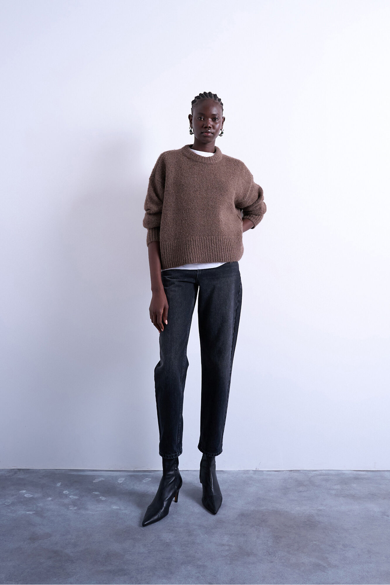 Topshop Jeans de tiro bajo