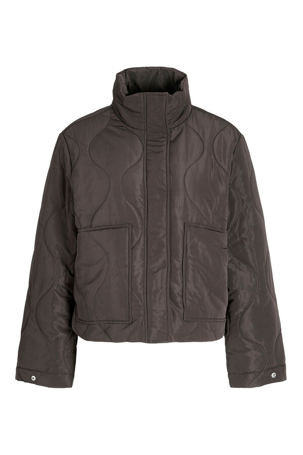 Jack & Jones Blus&atilde;o acolchoada castanho