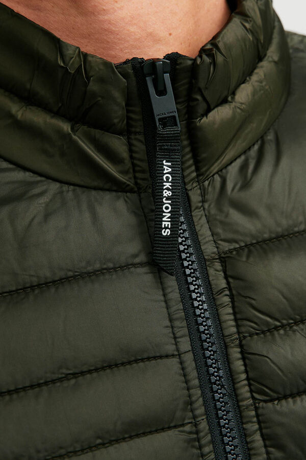 Jack & Jones Chaqueta acolchada tipo puffer verde