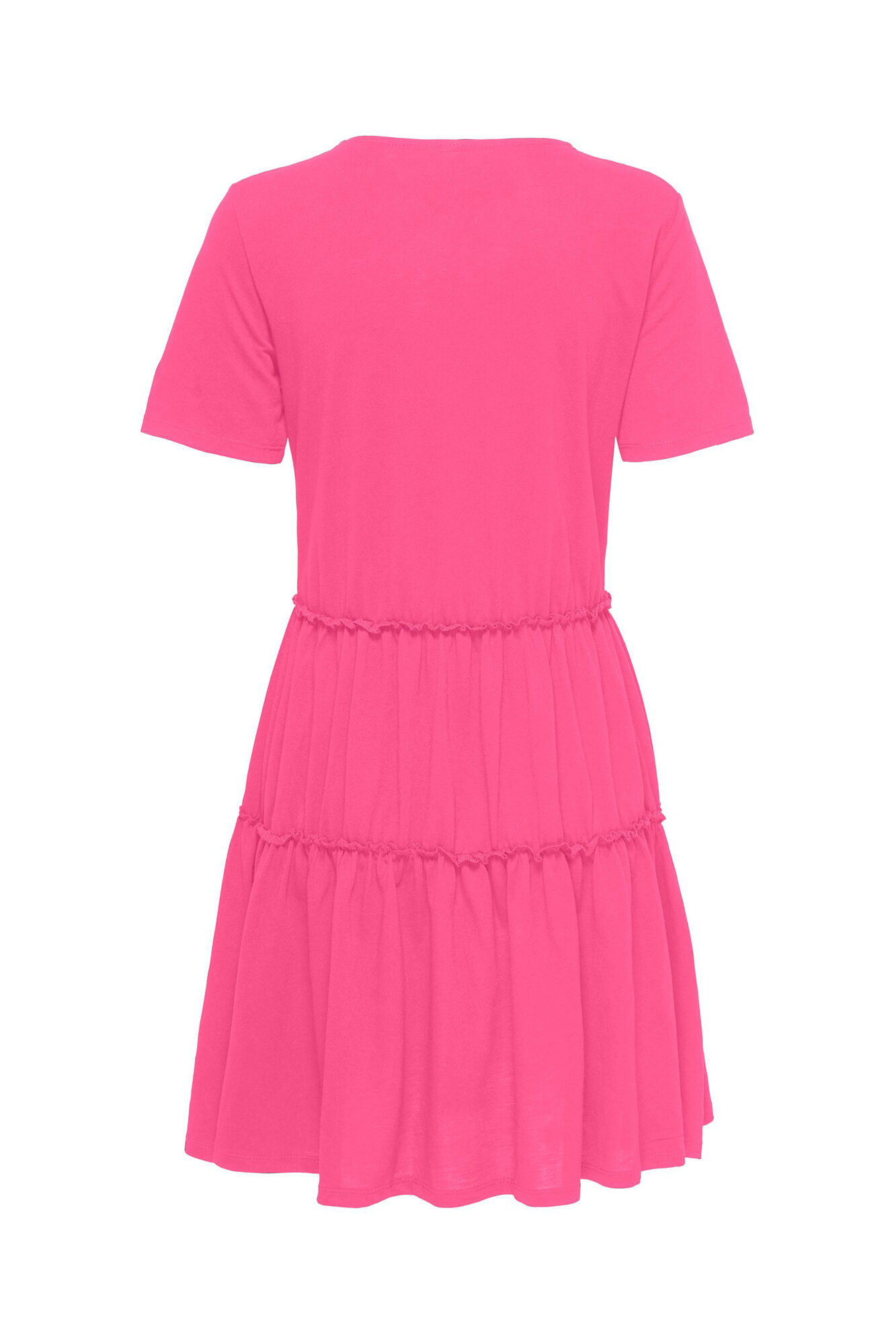 JDY Vestido corto a capas manga corta