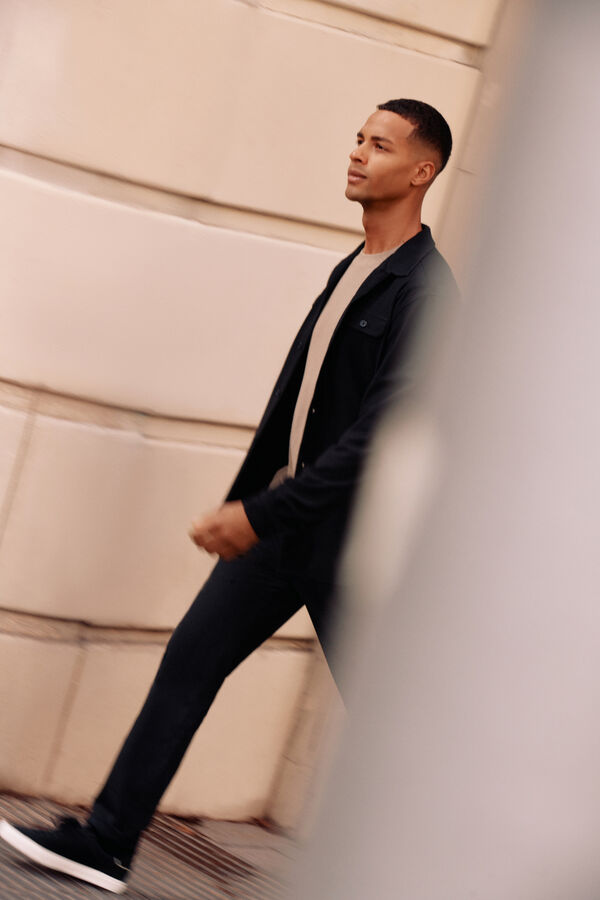 Springfield Camisa bowling negro